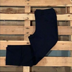 Navy loft capris, Julie fit, size 10
